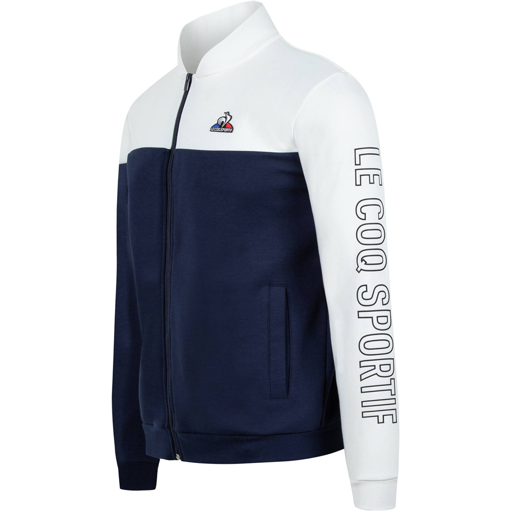 Le Coq Sportif sudadera hombre Le Coq Sportif SAISON 2 FZ Sweat N1 vista detalle Le Coq Sportif sudadera hombre Le Coq Sportif SAISON 2 FZ Sweat N1 vista detalle