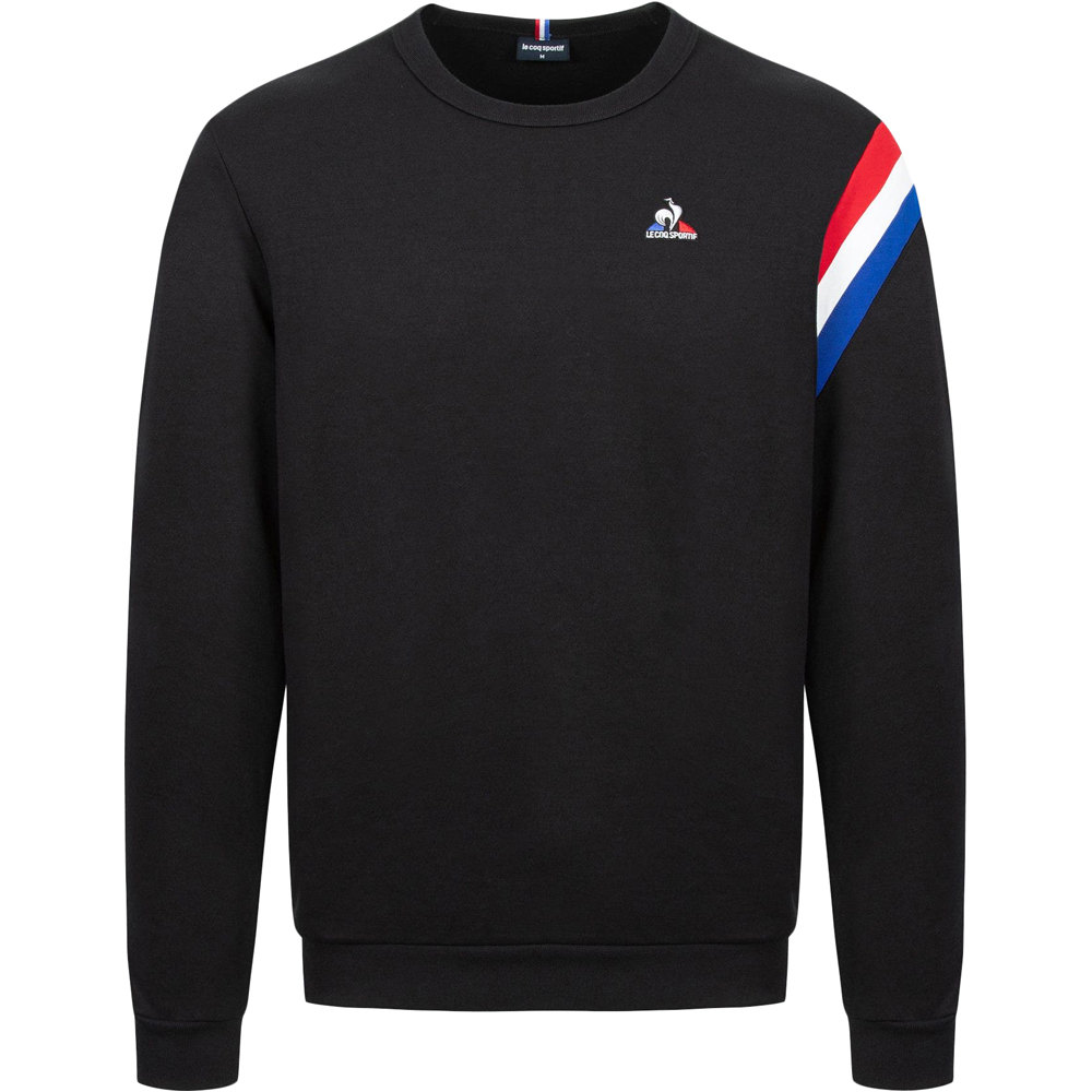 Le Coq Sportif sudadera hombre Le Coq Sportif TRI Crew Sweat N1 vista frontal Le Coq Sportif sudadera hombre Le Coq Sportif TRI Crew Sweat N1 vista frontal
