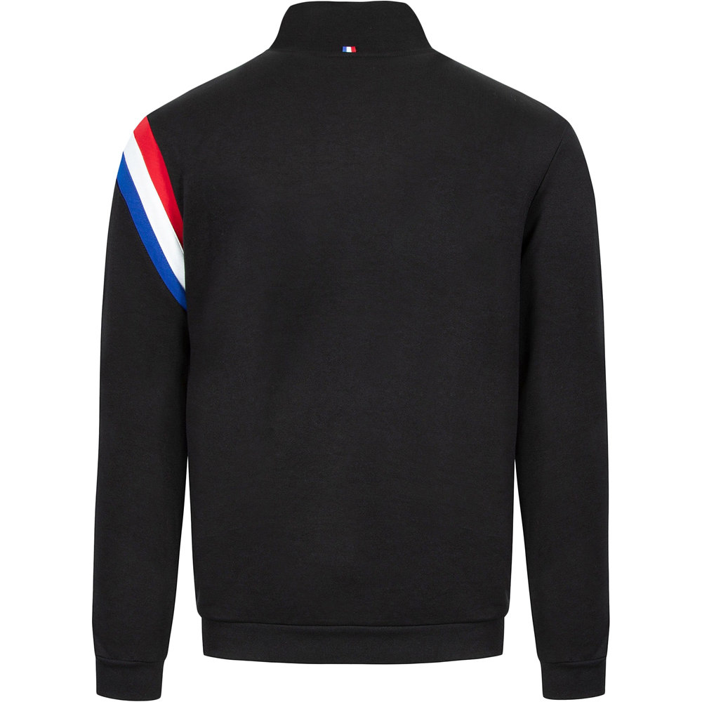 Le Coq Sportif sudadera hombre Le Coq Sportif TRI FZ Sweat N1 vista trasera Le Coq Sportif sudadera hombre Le Coq Sportif TRI FZ Sweat N1 vista trasera