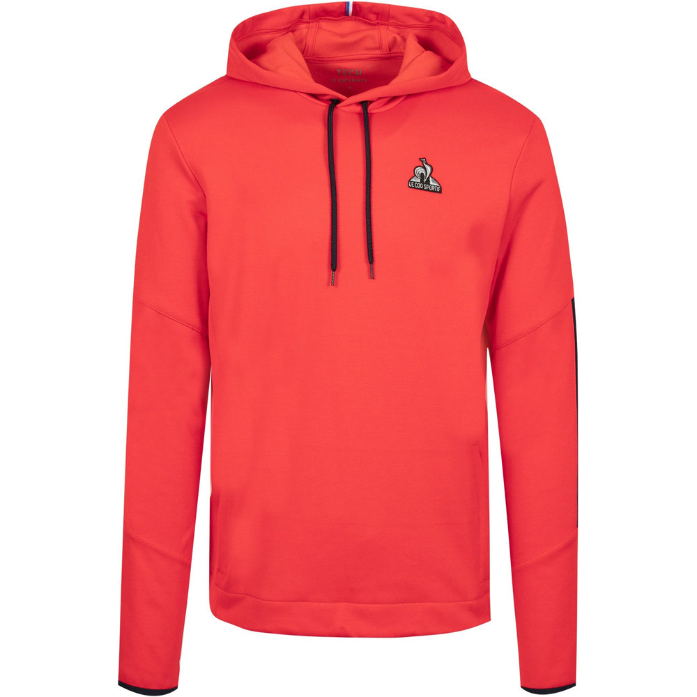 Le Coq Sportif sudadera hombre Le Coq Sportif TECH Hoody N1 vista frontal Le Coq Sportif sudadera hombre Le Coq Sportif TECH Hoody N1 vista frontal