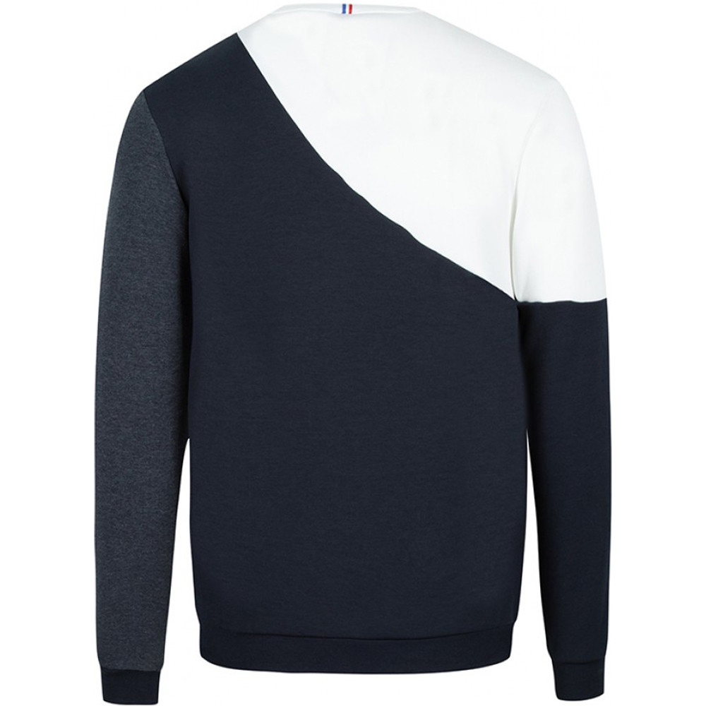 Le Coq Sportif sudadera hombre Le Coq Sportif SAISON 1 Crew Sweat N1 vista trasera Le Coq Sportif sudadera hombre Le Coq Sportif SAISON 1 Crew Sweat N1 vista trasera