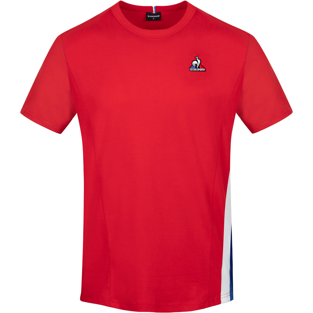 Le Coq Sportif camiseta manga corta hombre Le Coq Sportif TRI Tee SS N1 vista frontal Le Coq Sportif camiseta manga corta hombre Le Coq Sportif TRI Tee SS N1 vista frontal