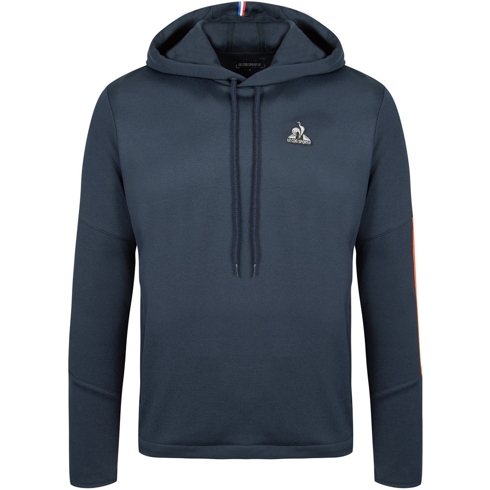 Le Coq Sportif sudadera hombre Le Coq Sportif TECH Hoody N1 vista frontal Le Coq Sportif sudadera hombre Le Coq Sportif TECH Hoody N1 vista frontal
