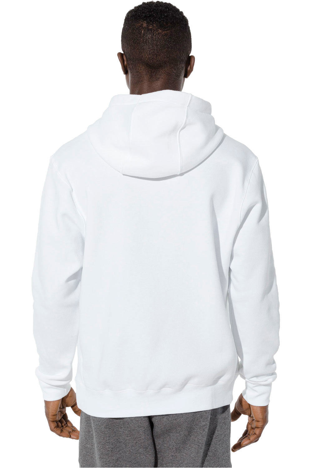 Nike sudadera hombre NSW CLUB HOODIE FZ BB vista trasera Nike sudadera hombre NSW CLUB HOODIE FZ BB vista trasera