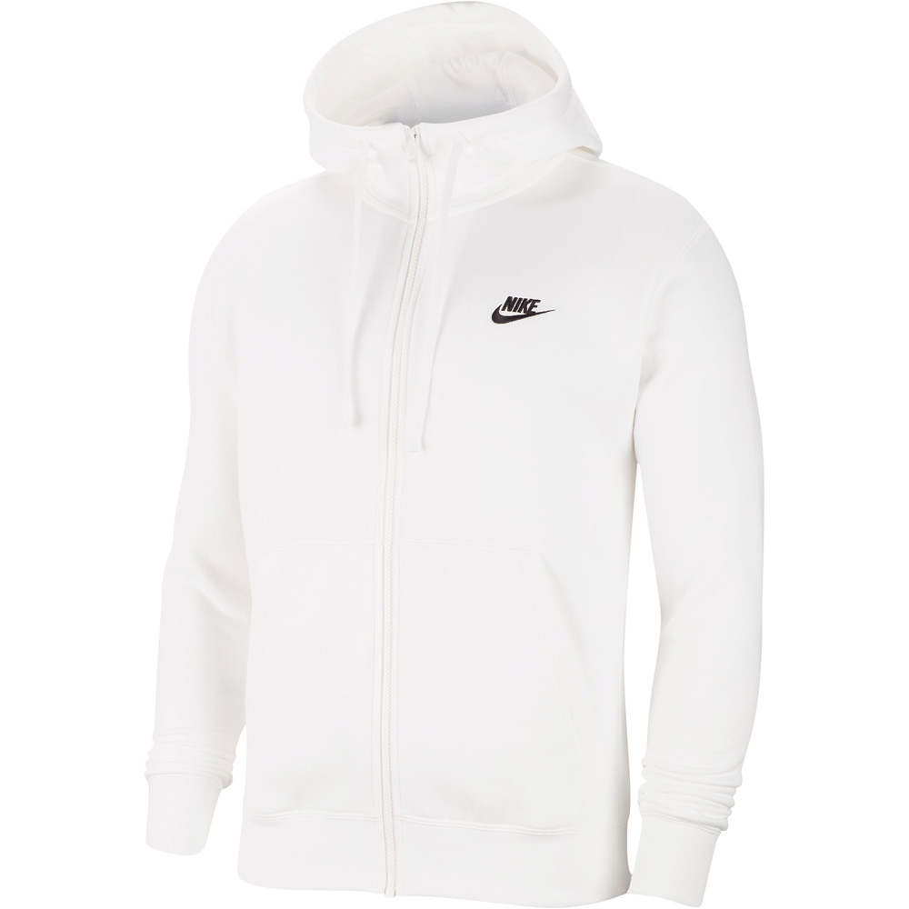 Nike sudadera hombre NSW CLUB HOODIE FZ BB vista detalle Nike sudadera hombre NSW CLUB HOODIE FZ BB vista detalle
