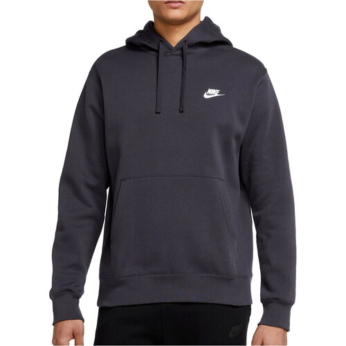 NIKE M NSW CLUB HOODIE PO BB gris
