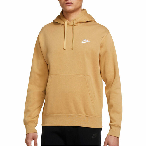 NIKE M NSW CLUB HOODIE PO BB amarillo