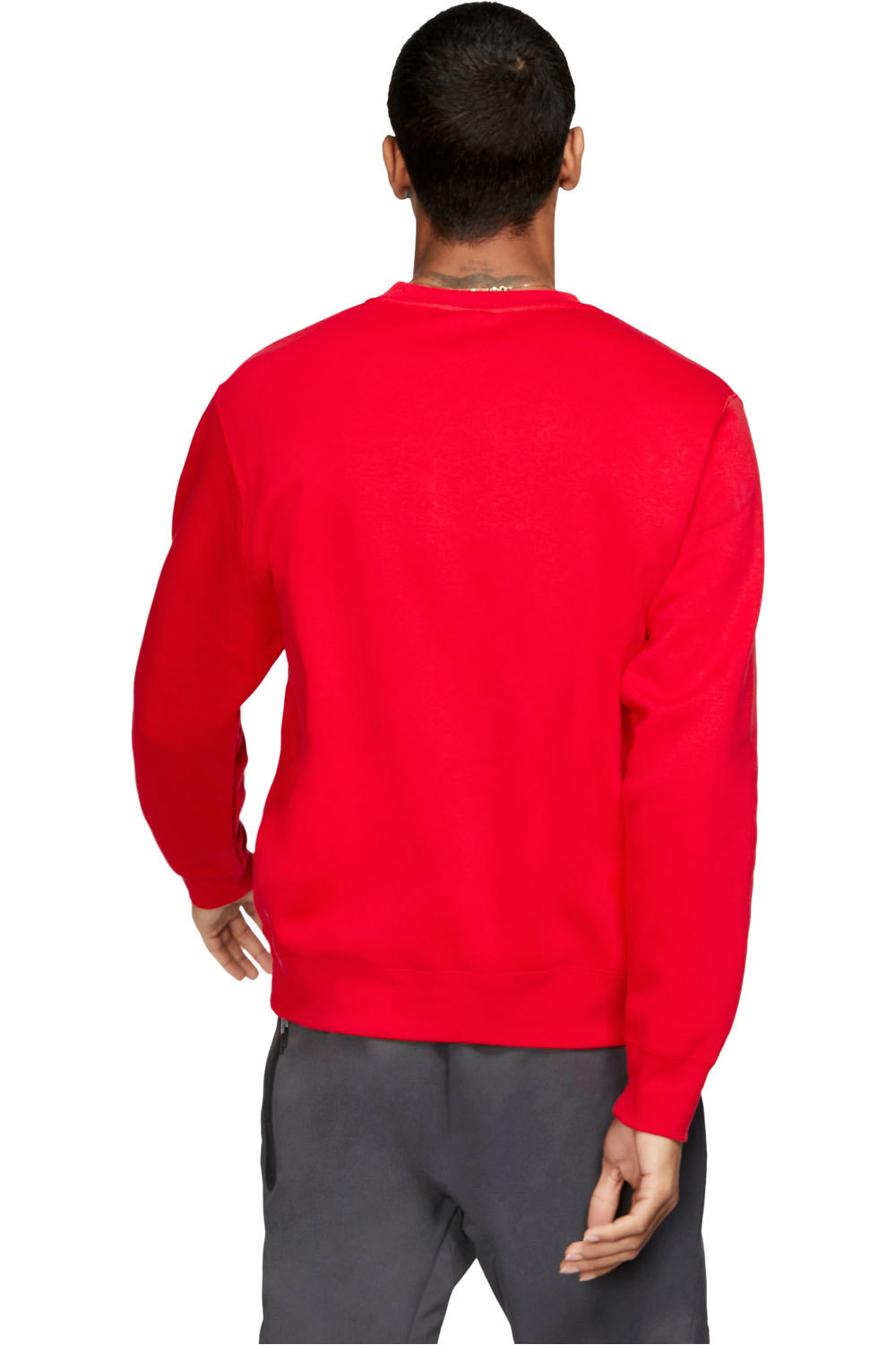 Nike sudadera hombre Nike M NSW CLUB CRW BB vista trasera Nike sudadera hombre Nike M NSW CLUB CRW BB vista trasera