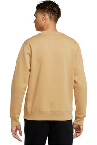 Nike sudadera hombre Nike M NSW CLUB CRW BB vista trasera Nike sudadera hombre Nike M NSW CLUB CRW BB vista trasera
