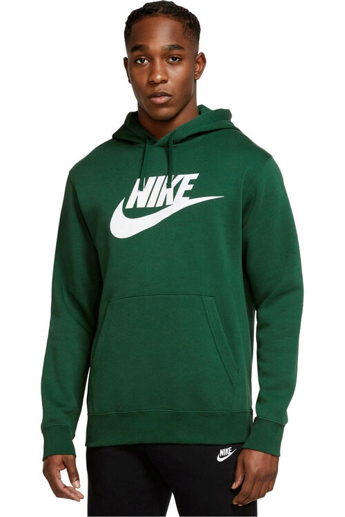 NIKE M NSW CLUB HOODIE PO BB GX verde