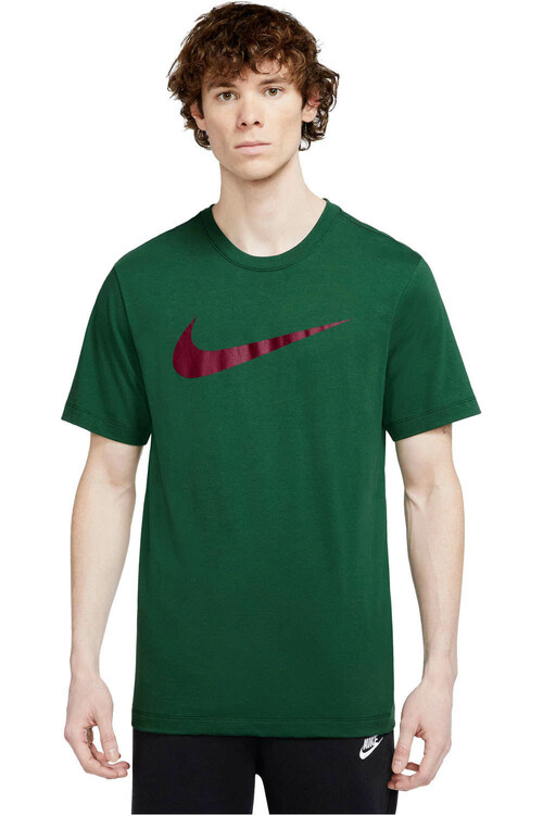 NIKE M NSW TEE ICON SWOOSH verde