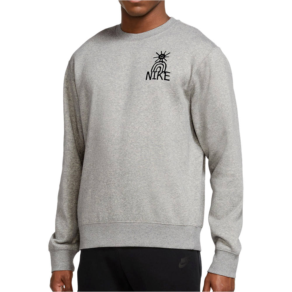 Nike sudadera hombre Nike M NSW HBR-C BB CREW vista detalle Nike sudadera hombre Nike M NSW HBR-C BB CREW vista detalle