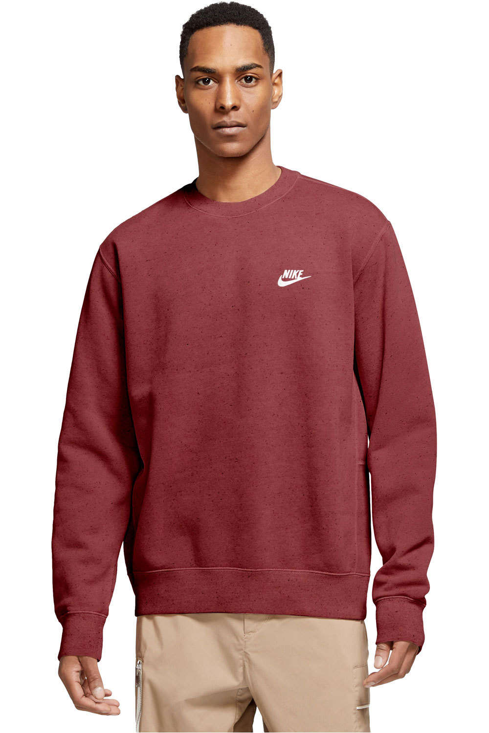 Nike sudadera hombre Nike M NK CLUB+ BB CREW REVIVAL vista frontal Nike sudadera hombre Nike M NK CLUB+ BB CREW REVIVAL vista frontal