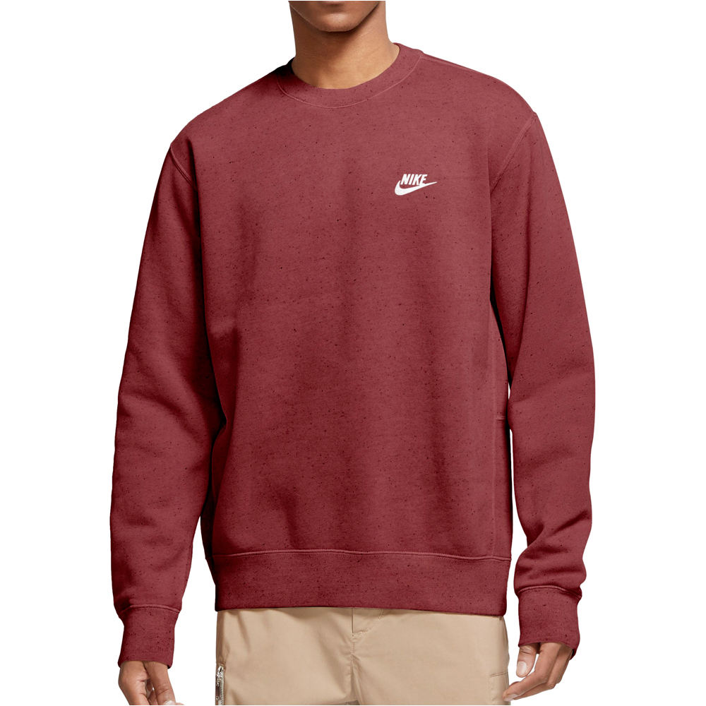 Nike sudadera hombre Nike M NK CLUB+ BB CREW REVIVAL vista detalle Nike sudadera hombre Nike M NK CLUB+ BB CREW REVIVAL vista detalle
