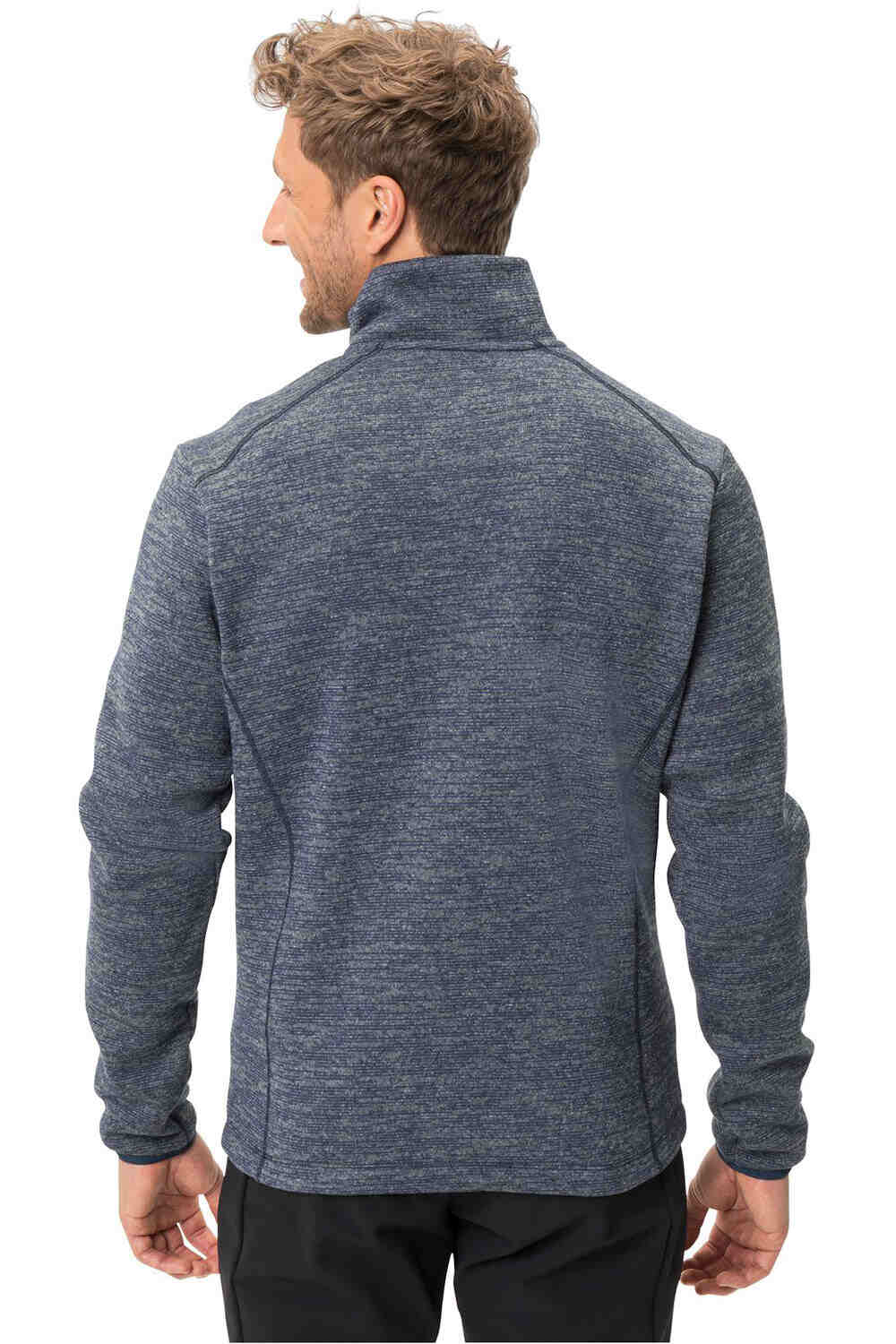 Vaude forro polar hombre Vaude Men s Rienza Pullover II vista trasera Vaude forro polar hombre Vaude Men s Rienza Pullover II vista trasera