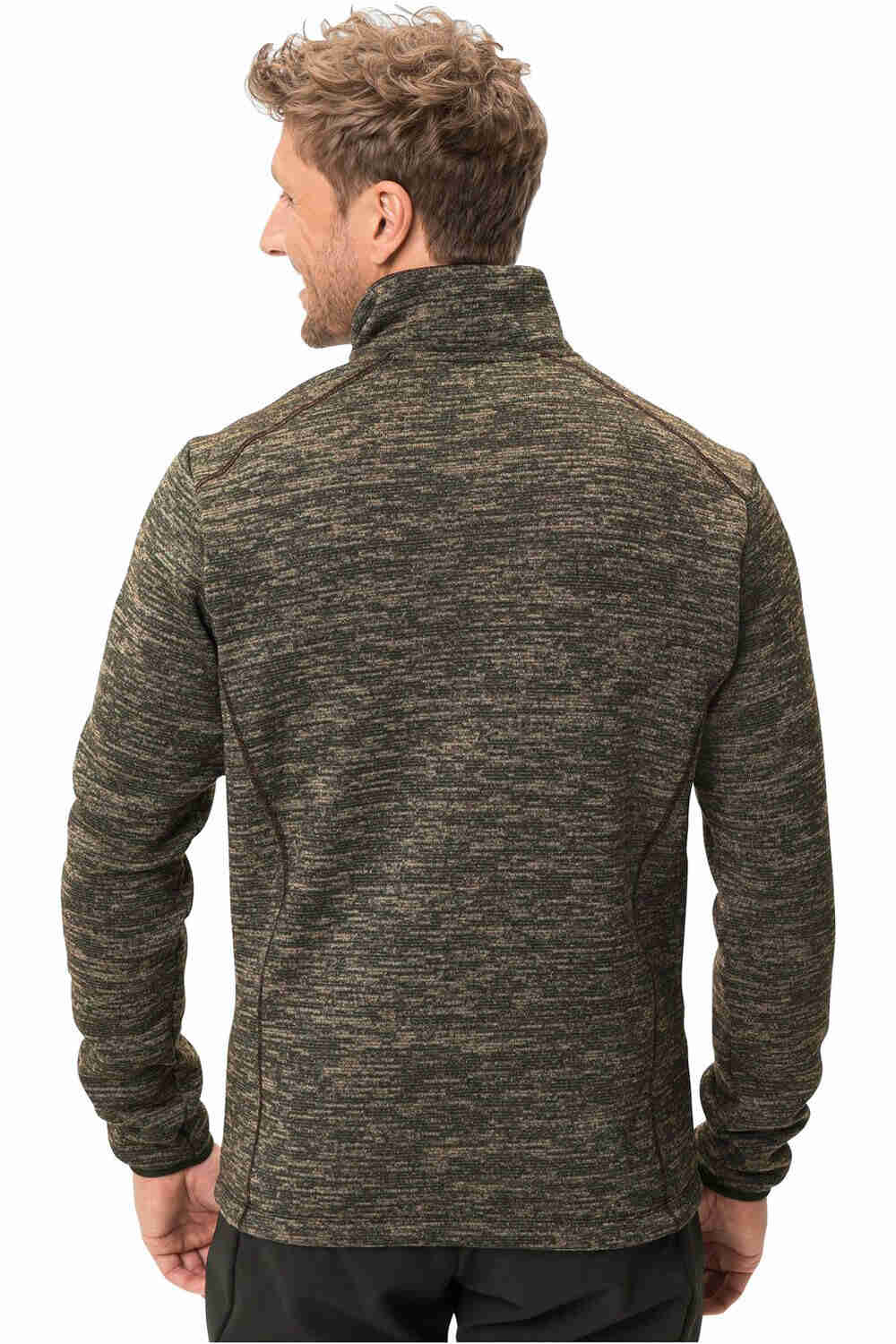 Vaude forro polar hombre Vaude Men s Rienza Pullover II vista trasera Vaude forro polar hombre Vaude Men s Rienza Pullover II vista trasera
