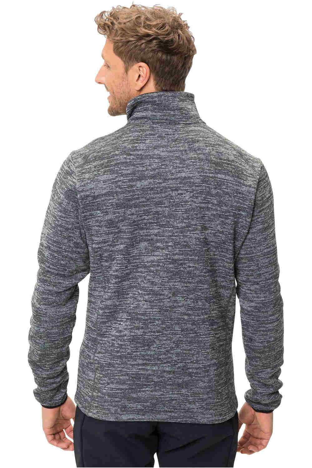 Vaude forro polar hombre Vaude Men s Rienza Pullover II vista trasera Vaude forro polar hombre Vaude Men s Rienza Pullover II vista trasera