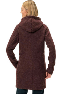 Vaude forro polar mujer Vaude Women  s Tinshan Coat III vista trasera Vaude forro polar mujer Vaude Women  s Tinshan Coat III vista trasera