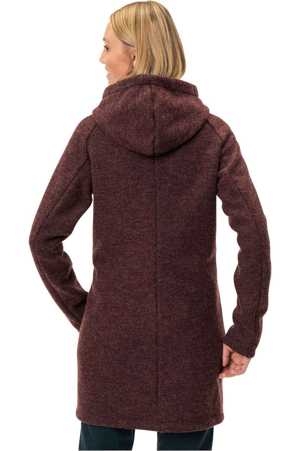 Vaude forro polar mujer Vaude Women  s Tinshan Coat III vista trasera Vaude forro polar mujer Vaude Women  s Tinshan Coat III vista trasera