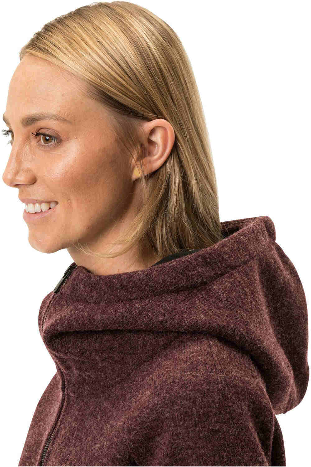 Vaude forro polar mujer Vaude Women  s Tinshan Coat III vista detalle Vaude forro polar mujer Vaude Women  s Tinshan Coat III vista detalle