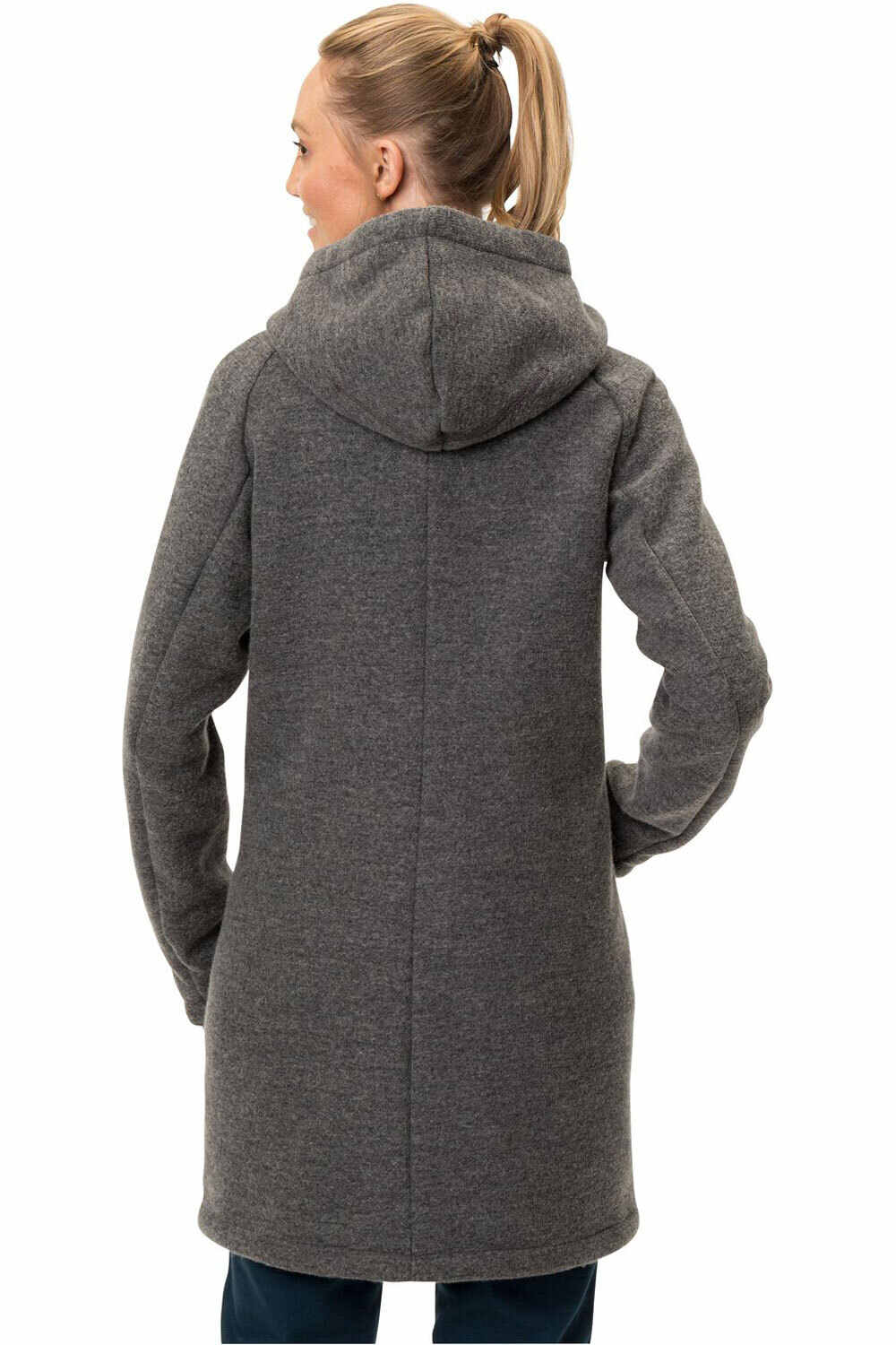 Vaude forro polar mujer Vaude Women  s Tinshan Coat III vista trasera Vaude forro polar mujer Vaude Women  s Tinshan Coat III vista trasera
