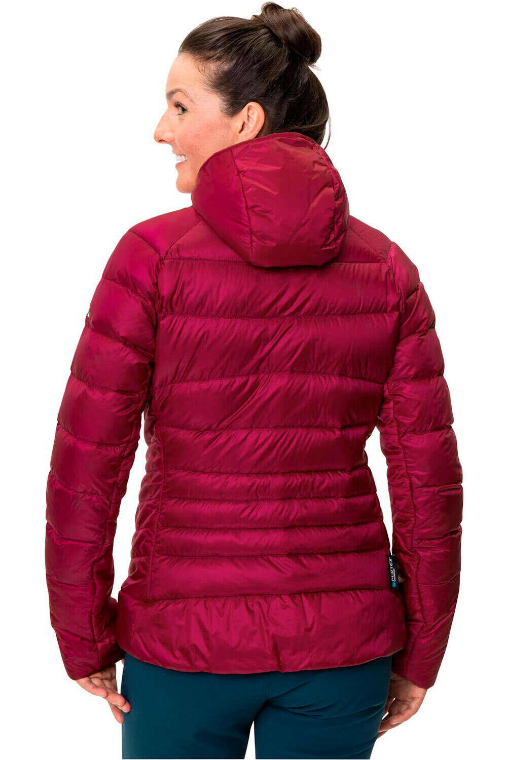 Vaude chaqueta outdoor mujer Vaude Women s Kabru Hooded Jacket III vista trasera Vaude chaqueta outdoor mujer Vaude Women s Kabru Hooded Jacket III vista trasera