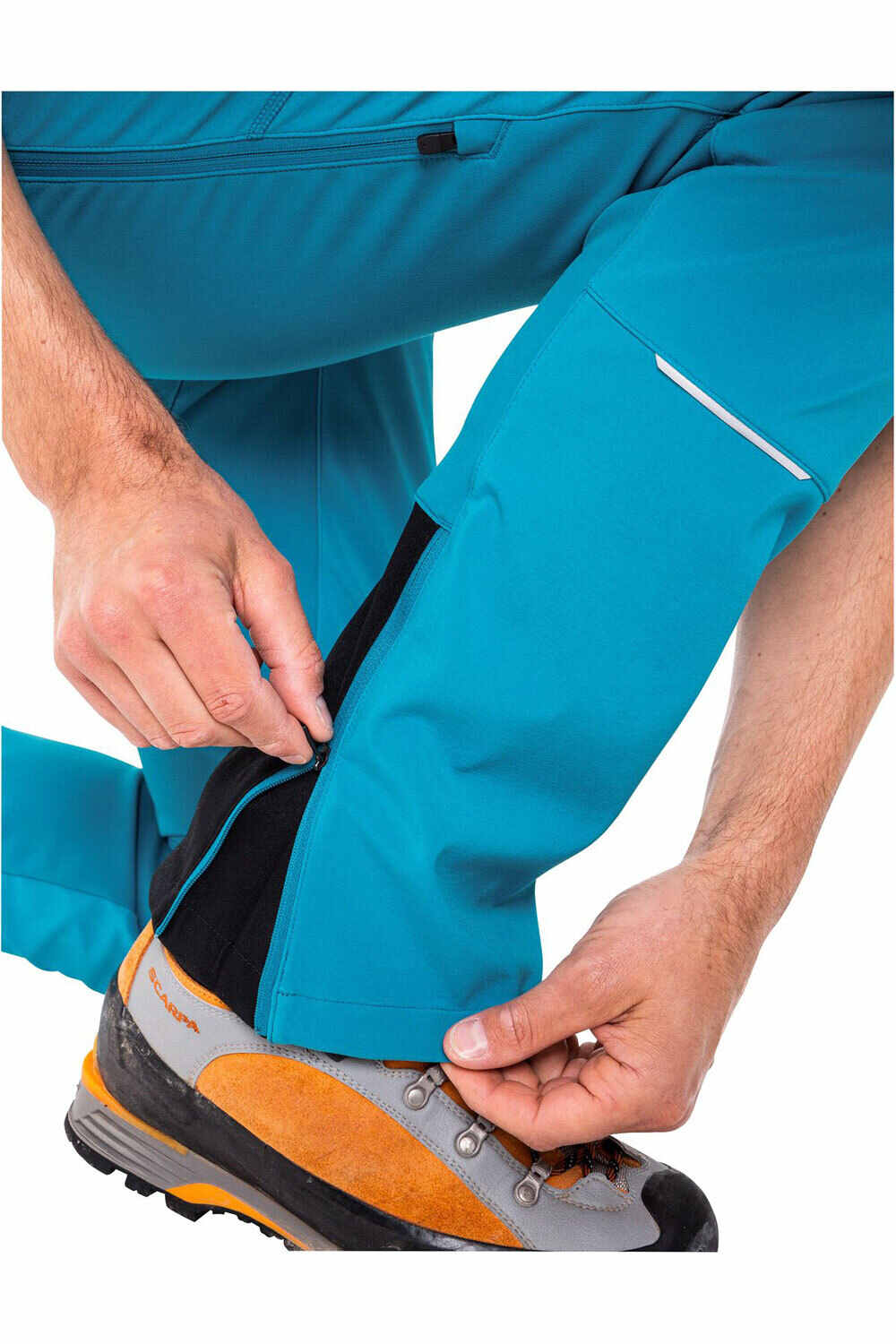 Vaude pantalón montaña hombre Vaude Men s Larice Pants III vista detalle Vaude pantalón montaña hombre Vaude Men s Larice Pants III vista detalle