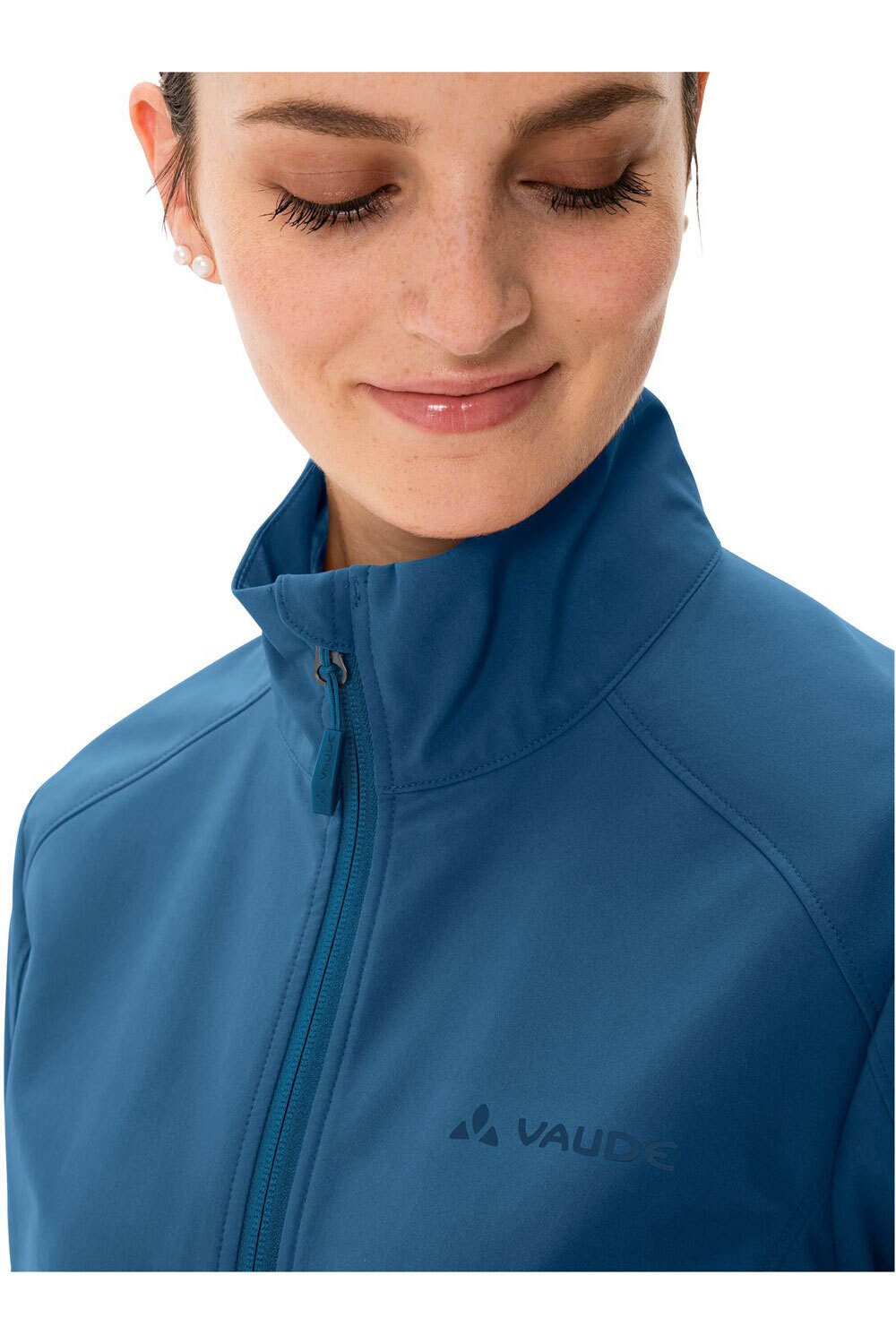 Vaude chaqueta softshell mujer Vaude Women s Hurricane Jacket IV vista detalle Vaude chaqueta softshell mujer Vaude Women s Hurricane Jacket IV vista detalle