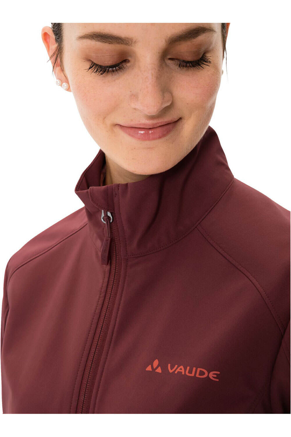 Vaude chaqueta softshell mujer Vaude Women s Hurricane Jacket IV vista detalle Vaude chaqueta softshell mujer Vaude Women s Hurricane Jacket IV vista detalle