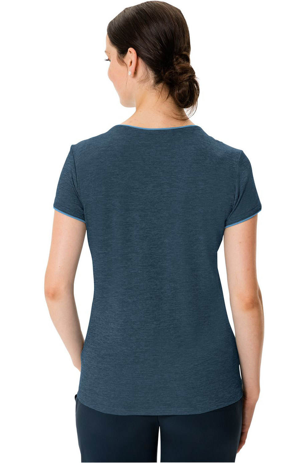 Vaude camiseta montaña manga corta mujer Vaude Women s Essential T-Shirt vista trasera Vaude camiseta montaña manga corta mujer Vaude Women s Essential T-Shirt vista trasera