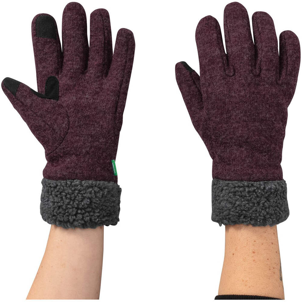 Vaude guante moda hombre Vaude Women  s Tinshan Gloves IV vista frontal Vaude guante moda hombre Vaude Women  s Tinshan Gloves IV vista frontal