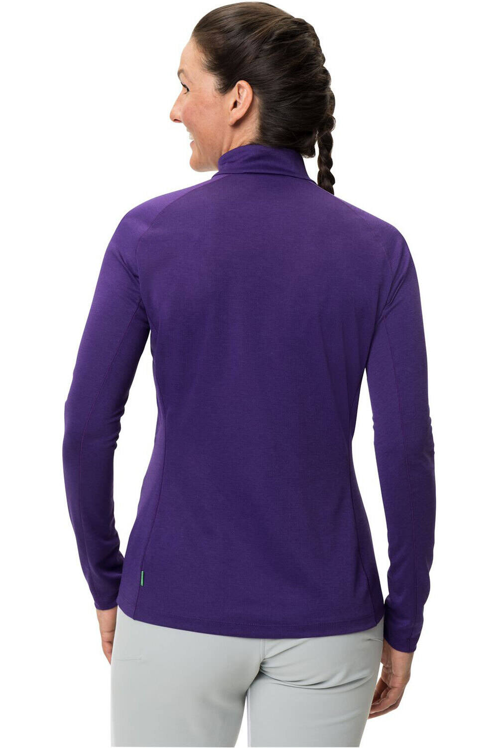 Vaude forro polar mujer Vaude Women s Larice Light Shirt II vista trasera Vaude forro polar mujer Vaude Women s Larice Light Shirt II vista trasera