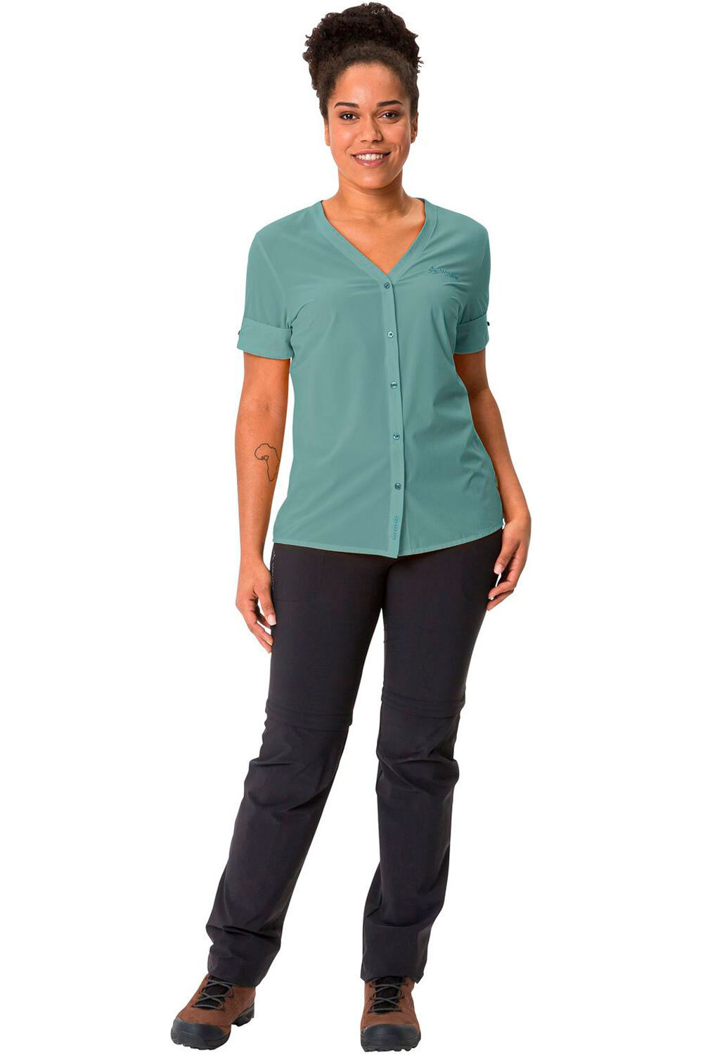 Vaude camisa montaña manga corta mujer Vaude Women s Skomer Shirt III 04 Vaude camisa montaña manga corta mujer Vaude Women s Skomer Shirt III 04