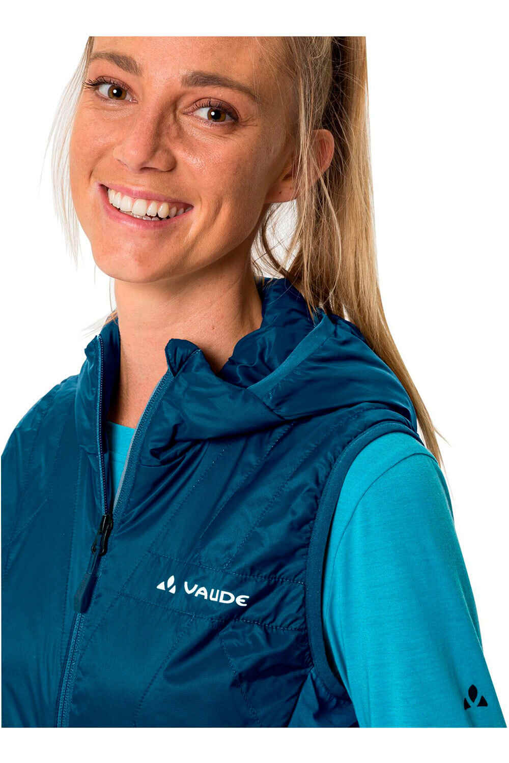 Vaude chaleco outdoor mujer Vaude Women s Freney Hybrid Vest IV vista detalle Vaude chaleco outdoor mujer Vaude Women s Freney Hybrid Vest IV vista detalle