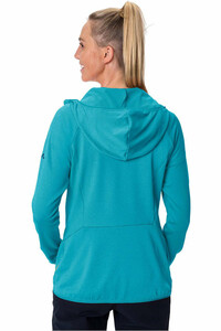 Vaude forro polar mujer Vaude Women  s Tekoa Fleece Jacket II vista trasera Vaude forro polar mujer Vaude Women  s Tekoa Fleece Jacket II vista trasera