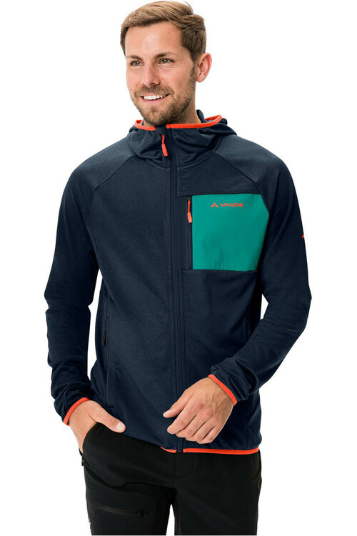 VAUDE MEN  S TEKOA FLEECE JACKET II negro