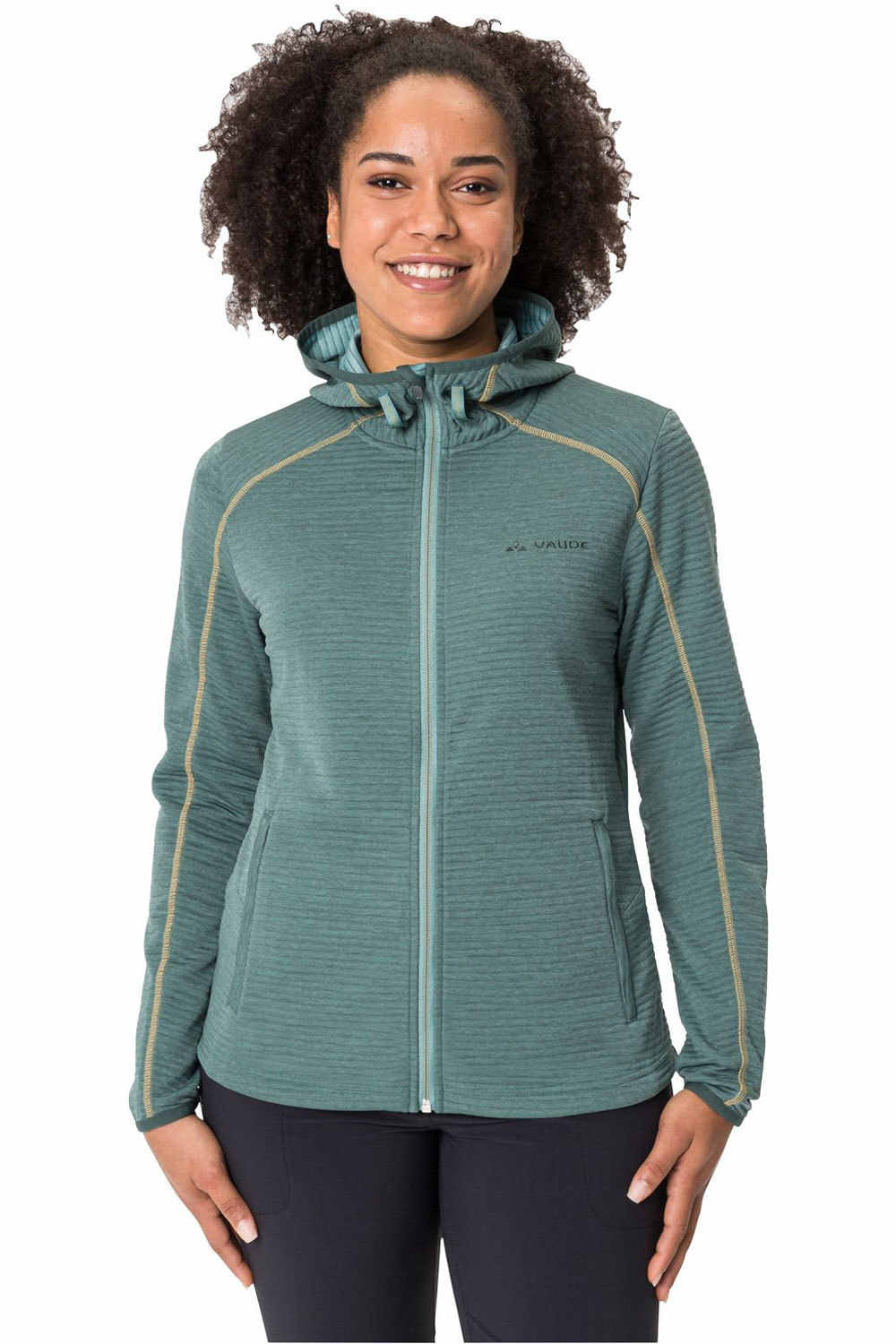 Vaude forro polar mujer Vaude Women  s Skomer Hiking Jacket vista frontal Vaude forro polar mujer Vaude Women  s Skomer Hiking Jacket vista frontal