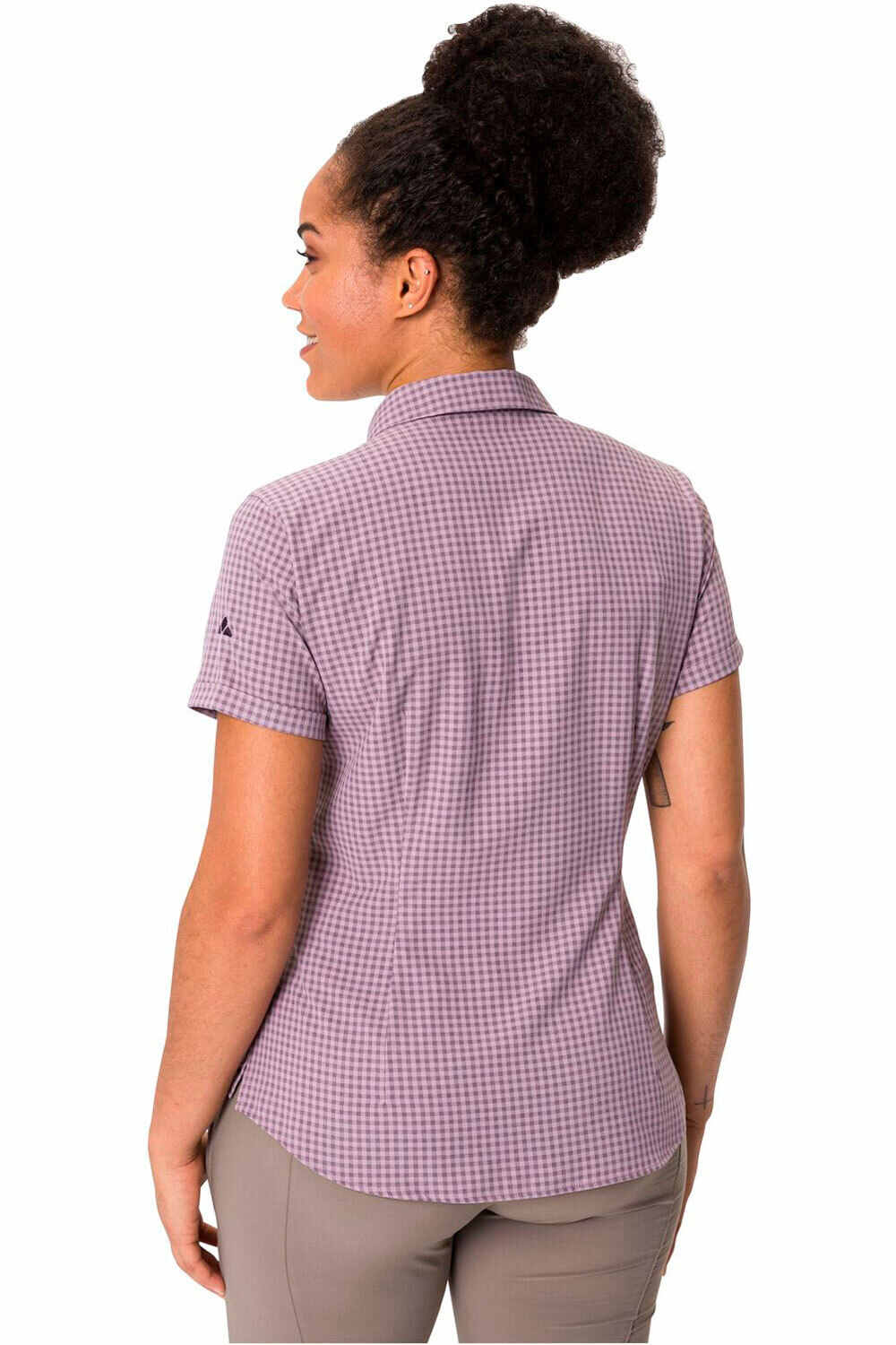Vaude camisa montaña manga corta mujer Vaude Women s Seiland Shirt III vista trasera Vaude camisa montaña manga corta mujer Vaude Women s Seiland Shirt III vista trasera