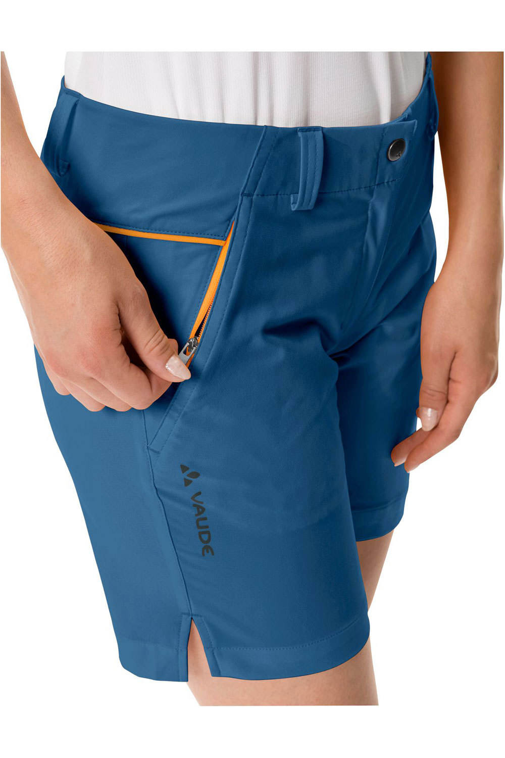 Vaude pantalón corto montaña mujer Vaude Women s Skomer Shorts III vista detalle Vaude pantalón corto montaña mujer Vaude Women s Skomer Shorts III vista detalle