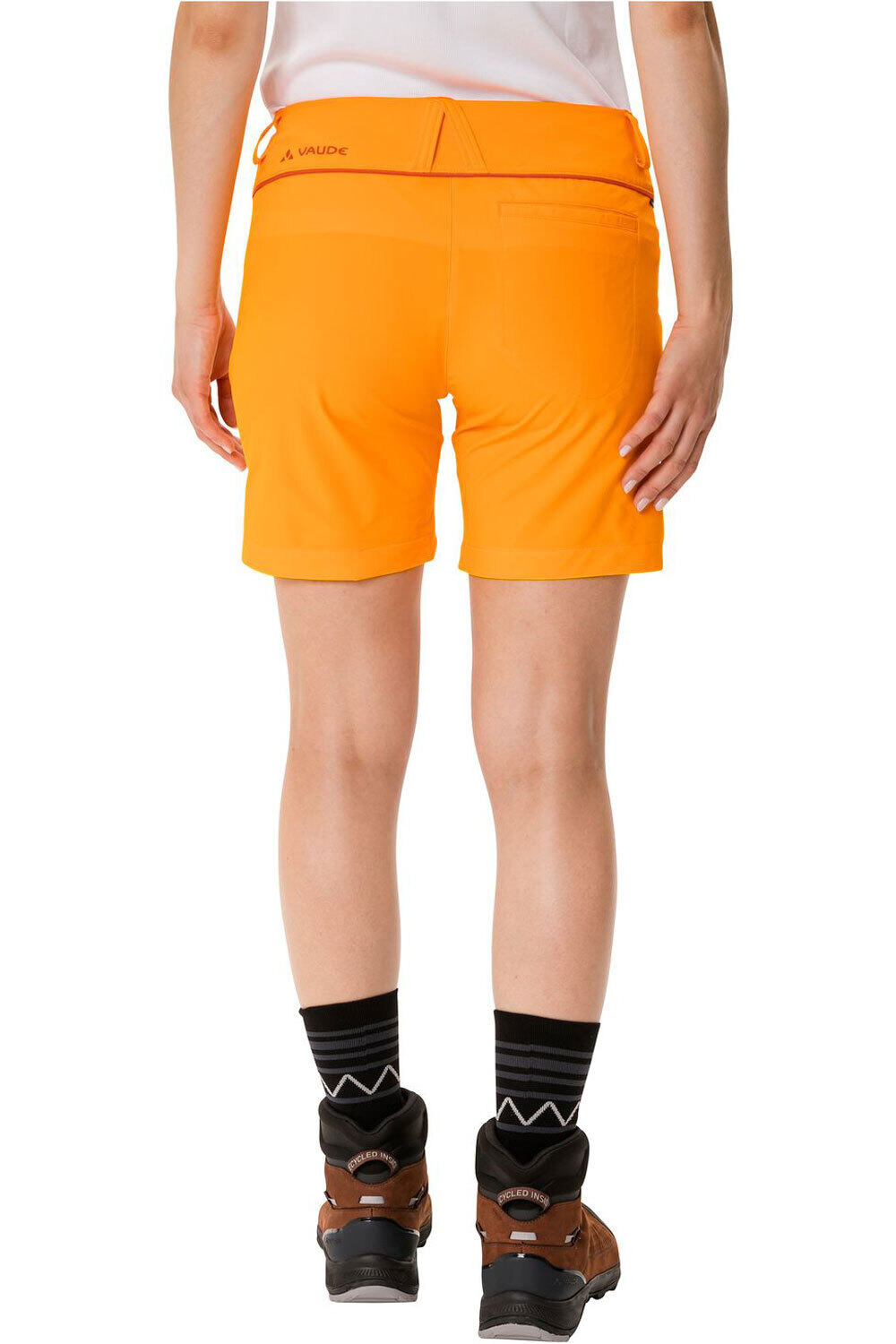 Vaude pantalón corto montaña mujer Vaude Women s Skomer Shorts III vista trasera Vaude pantalón corto montaña mujer Vaude Women s Skomer Shorts III vista trasera