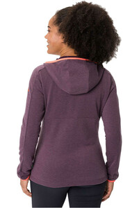 Vaude forro polar mujer Vaude Women  s Moena Fleece Jacket vista trasera Vaude forro polar mujer Vaude Women  s Moena Fleece Jacket vista trasera