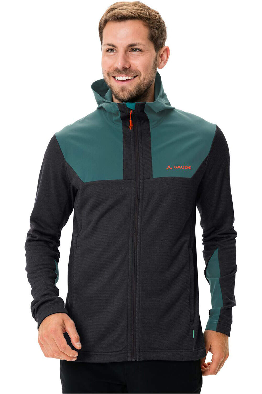 Vaude forro polar hombre Vaude Men  s Monviso Woodfiber Fleece Jacket vista frontal Vaude forro polar hombre Vaude Men  s Monviso Woodfiber Fleece Jacket vista frontal