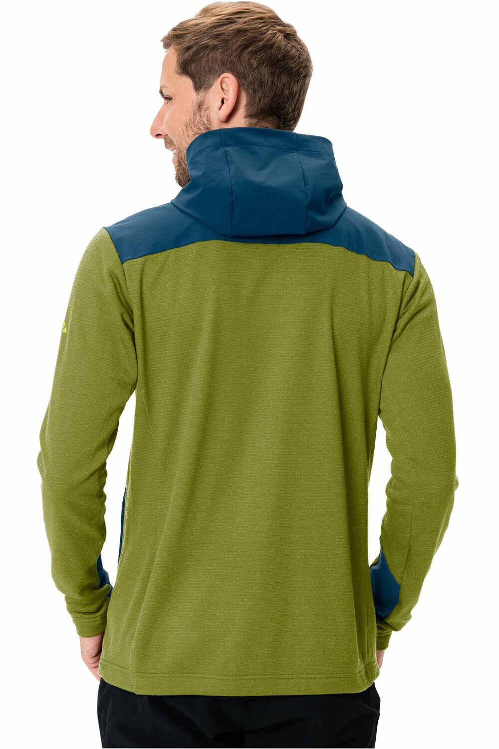 Vaude forro polar hombre Vaude Men  s Monviso Woodfiber Fleece Jacket vista trasera Vaude forro polar hombre Vaude Men  s Monviso Woodfiber Fleece Jacket vista trasera