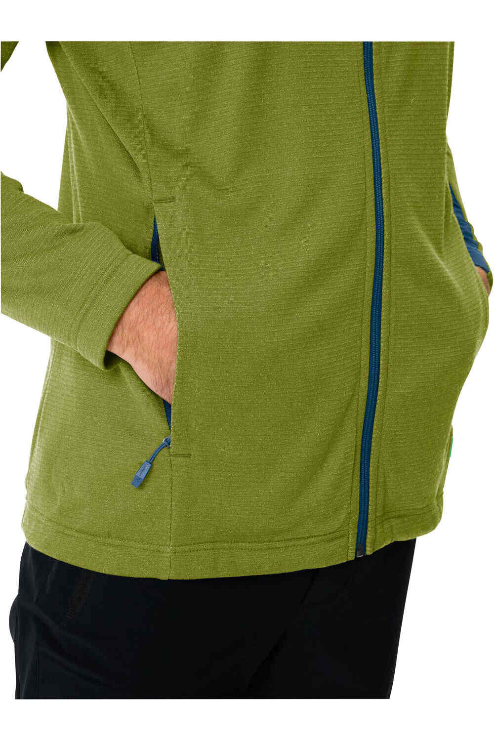 Vaude forro polar hombre Vaude Men  s Monviso Woodfiber Fleece Jacket vista detalle Vaude forro polar hombre Vaude Men  s Monviso Woodfiber Fleece Jacket vista detalle