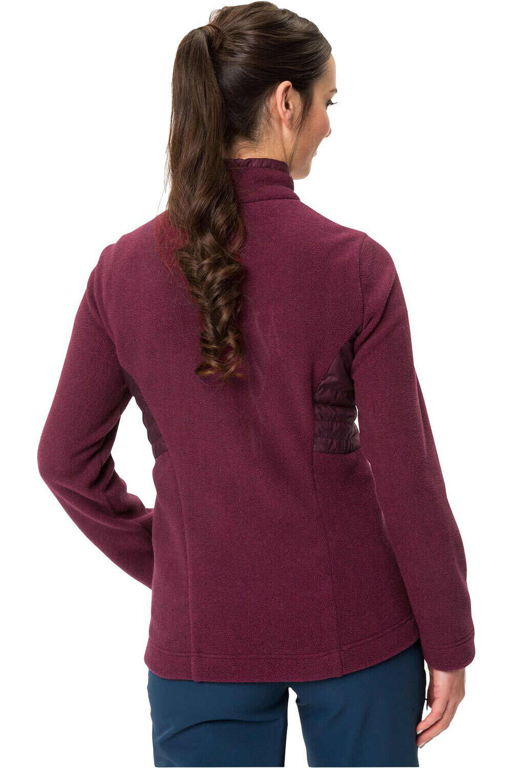 Vaude forro polar mujer Vaude Women s Idris Fleece Jacket vista trasera Vaude forro polar mujer Vaude Women s Idris Fleece Jacket vista trasera