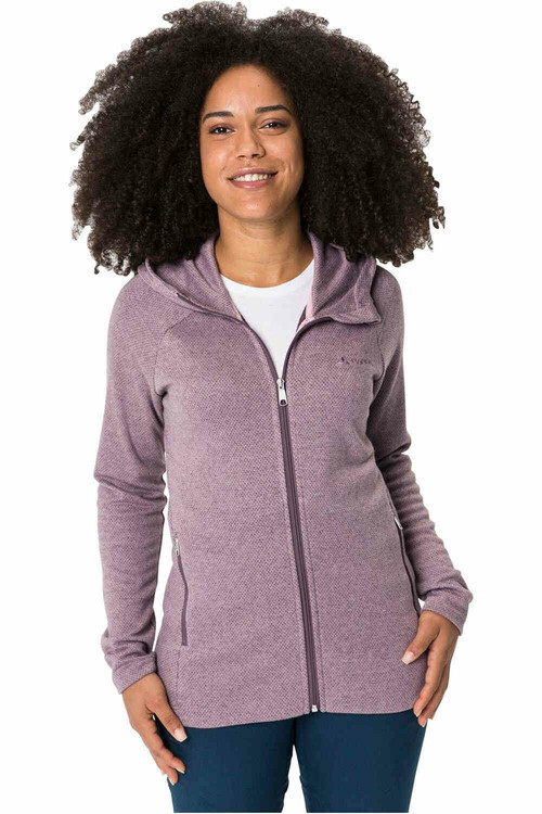 VAUDE WOMEN  S REDMONT HOODY JACKET morado