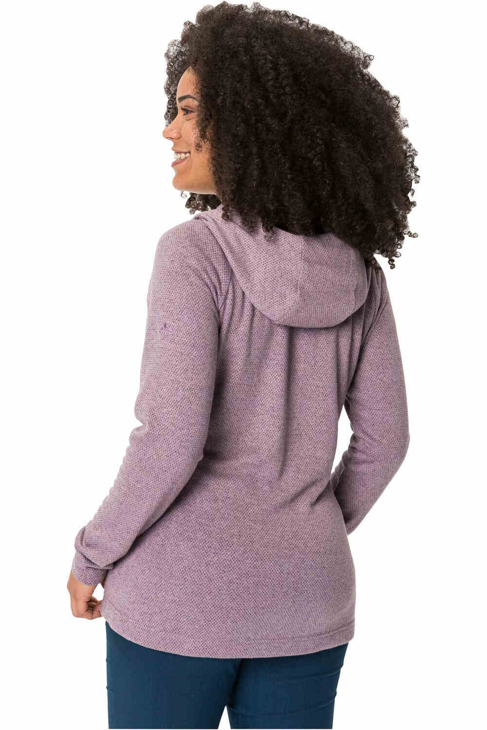 Vaude forro polar mujer Vaude Women  s Redmont Hoody Jacket vista trasera Vaude forro polar mujer Vaude Women  s Redmont Hoody Jacket vista trasera