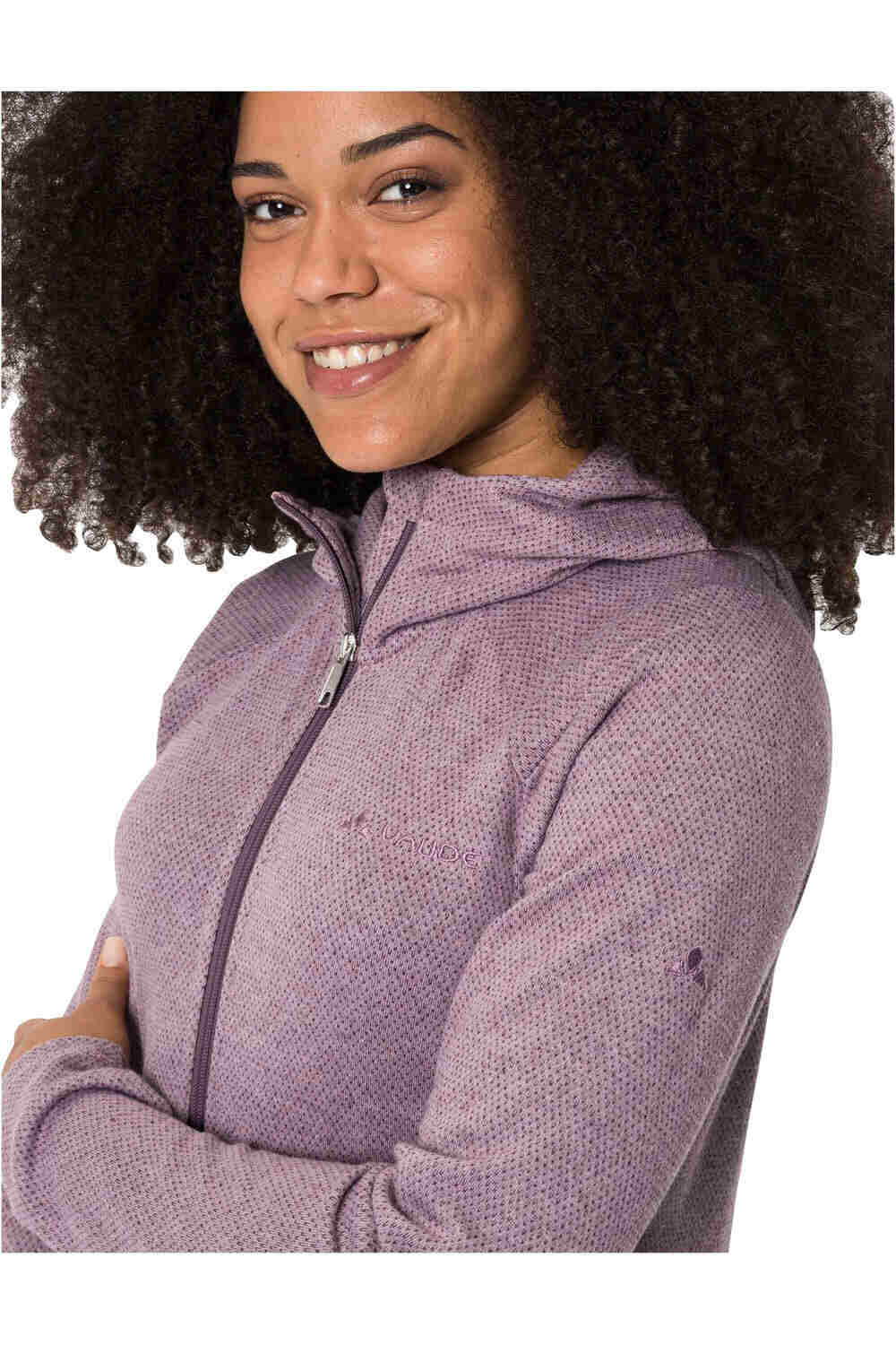 Vaude forro polar mujer Vaude Women  s Redmont Hoody Jacket vista detalle Vaude forro polar mujer Vaude Women  s Redmont Hoody Jacket vista detalle