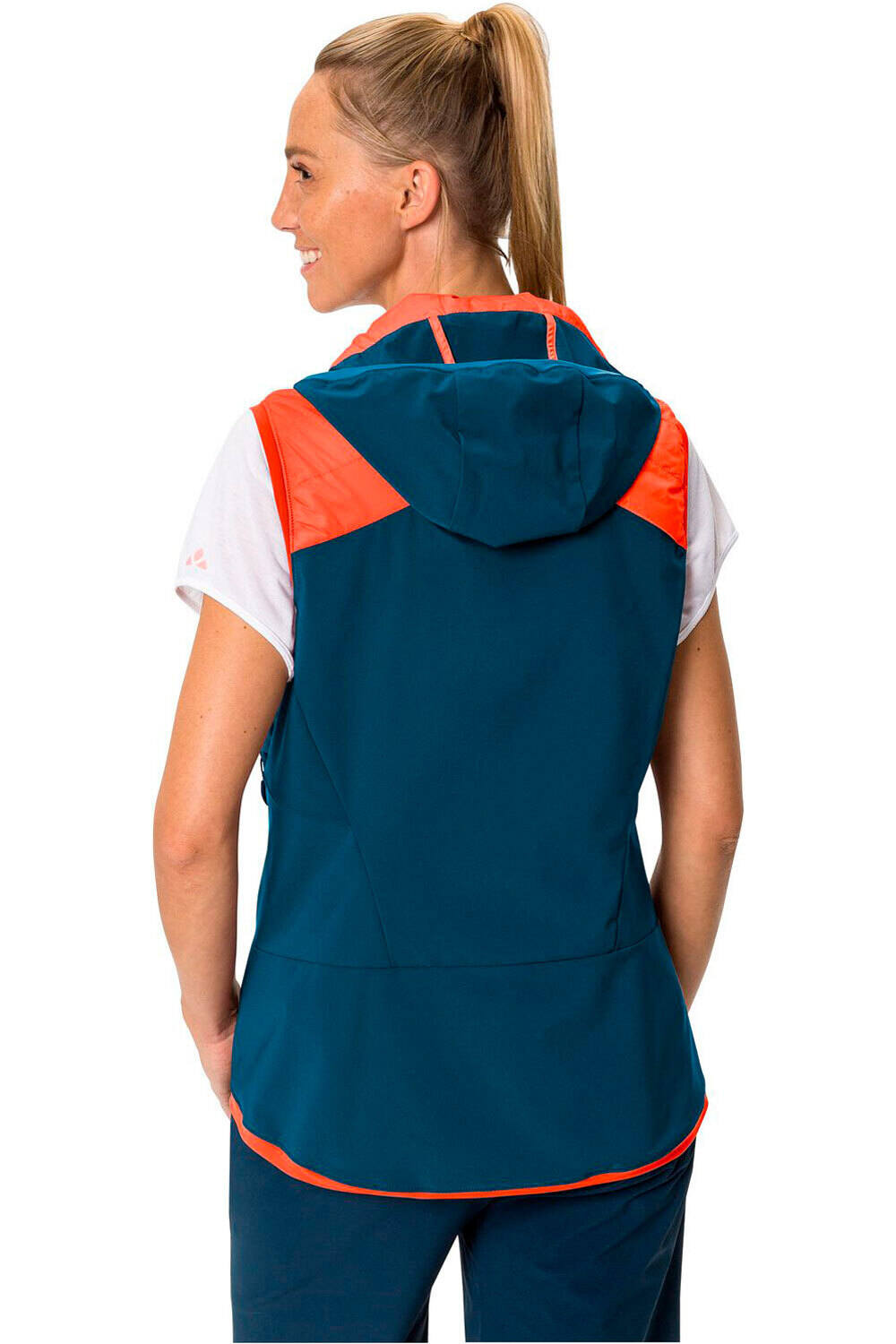 Vaude chaleco outdoor mujer Vaude Women s Brenva Vest vista trasera Vaude chaleco outdoor mujer Vaude Women s Brenva Vest vista trasera