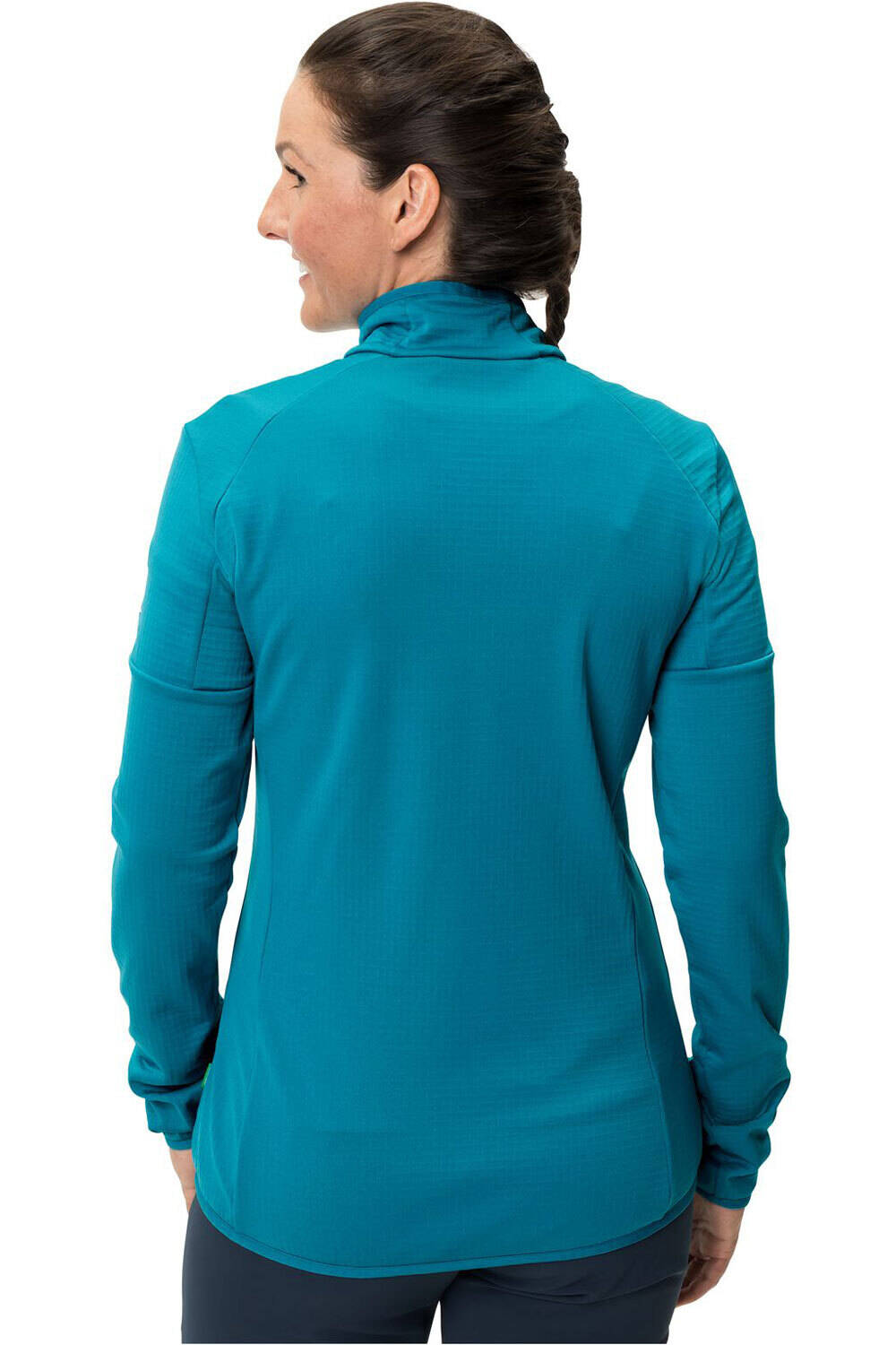 Vaude forro polar mujer Vaude Women s Monviso Fleece FZ Jacket vista trasera Vaude forro polar mujer Vaude Women s Monviso Fleece FZ Jacket vista trasera